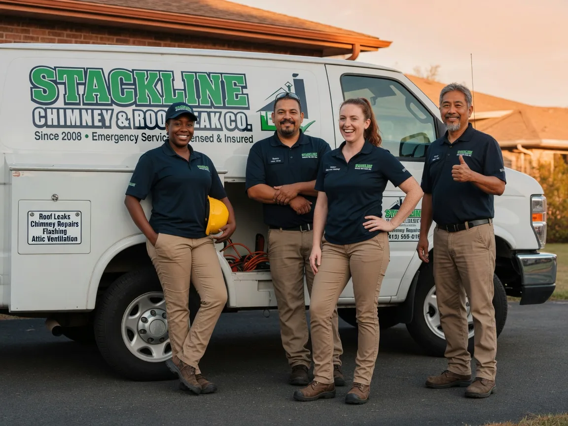 Chimney flashing repair company in Huron, OH